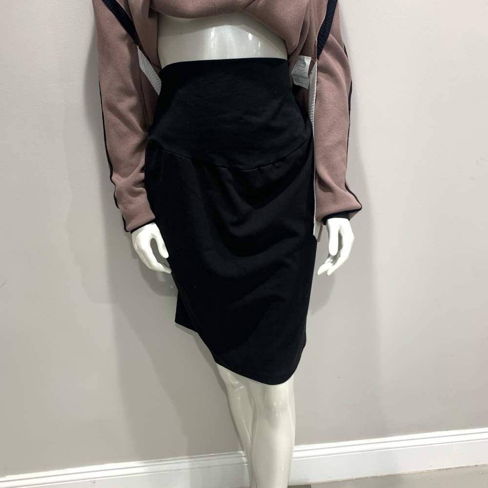 Maternity Black Skirt by  Avishag Arbel Maternity